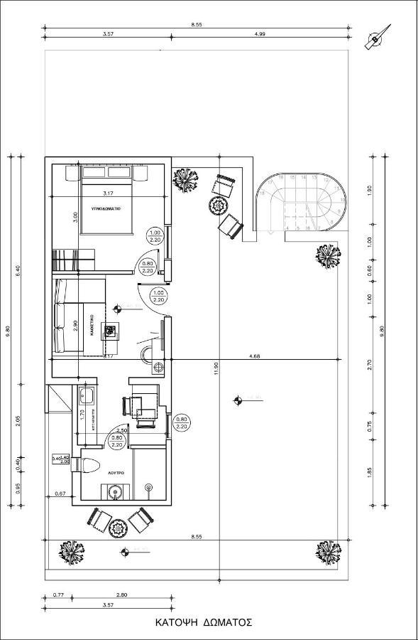 Villa Vesta Retire - Kalamata Mediterranean Villas Екстериор снимка