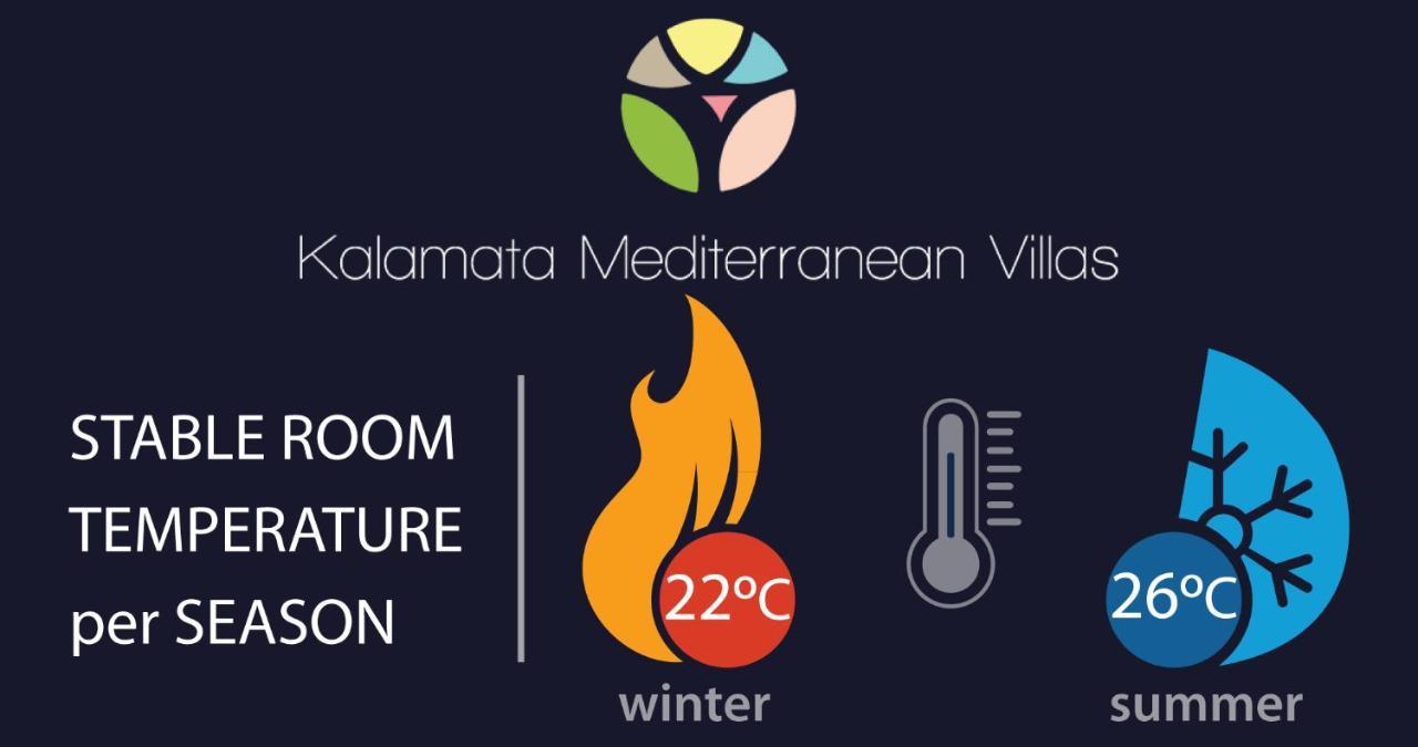 Villa Vesta Retire - Kalamata Mediterranean Villas Екстериор снимка